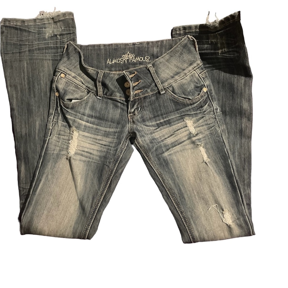 Almost famous lowrise jeans size 1